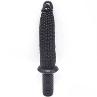 12.99in Big Black Corn Sword Dildo For Women Men With Handle