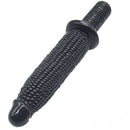 12.99in Big Black Corn Sword Dildo For Women Men With Handle