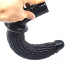 12.99in Big Black Corn Sword Dildo For Women Men With Handle
