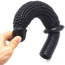 12.99in Big Black Corn Sword Dildo For Women Men With Handle