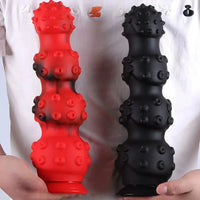 12.99in Big Giant Soft Silicone Octopus Anal Beads Butt Plug Dildo