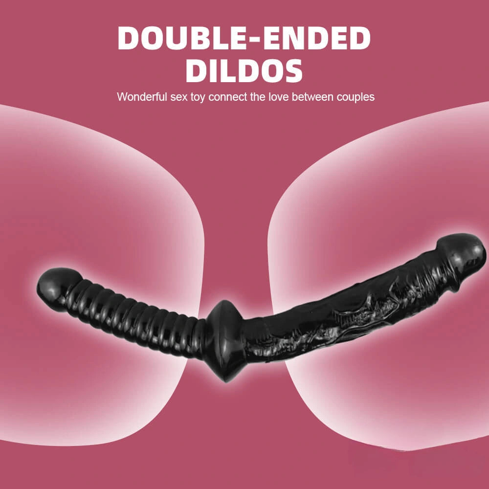 12.99in Double Ended Heads Sword Dildo For Anal Sex Toy