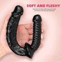 12.99in Double Ended Heads Sword Dildo For Anal Sex Toy