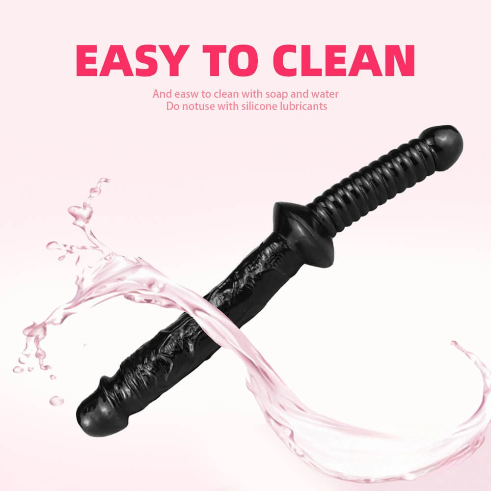 12.99in Double Ended Heads Sword Dildo For Anal Sex Toy