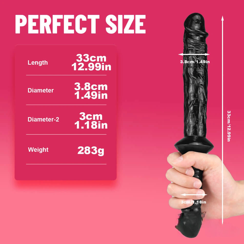 12.99in Double Ended Heads Sword Dildo For Anal Sex Toy