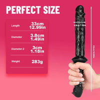 12.99in Double Ended Heads Sword Dildo For Anal Sex Toy