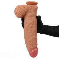 12.99in Huge Thick Lifelike Silicone Dildo Used to Stimulate Vaginal Anal Play