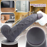 12.99in Huge Thick Lifelike Silicone Dildo Used to Stimulate Vaginal Anal Play
