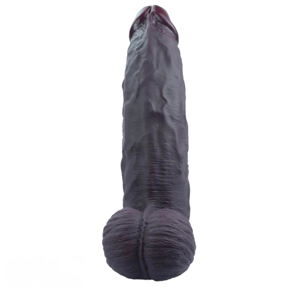 12.99in Huge Thick Lifelike Silicone Dildo Used to Stimulate Vaginal Anal Play