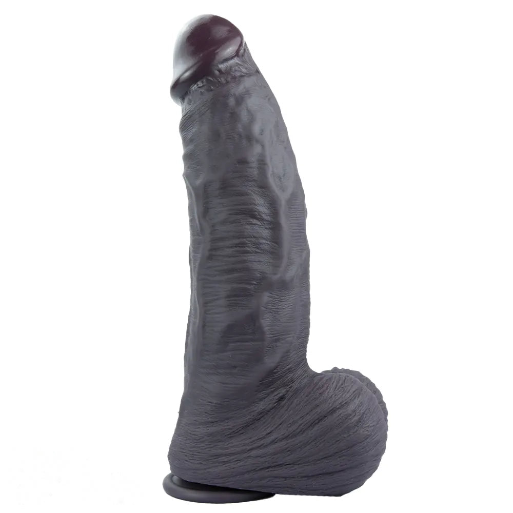 12.99in Huge Thick Lifelike Silicone Dildo Used to Stimulate Vaginal Anal Play