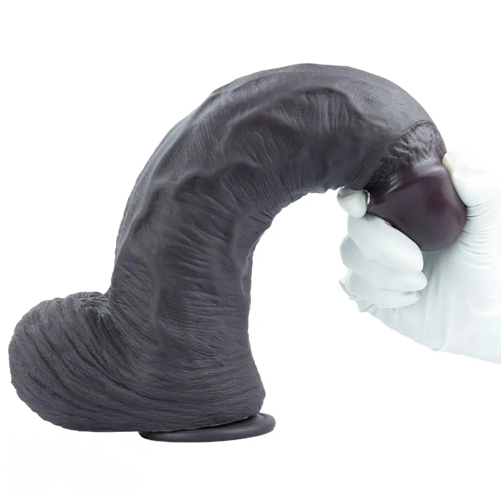 12.99in Huge Thick Lifelike Silicone Dildo Used to Stimulate Vaginal Anal Play