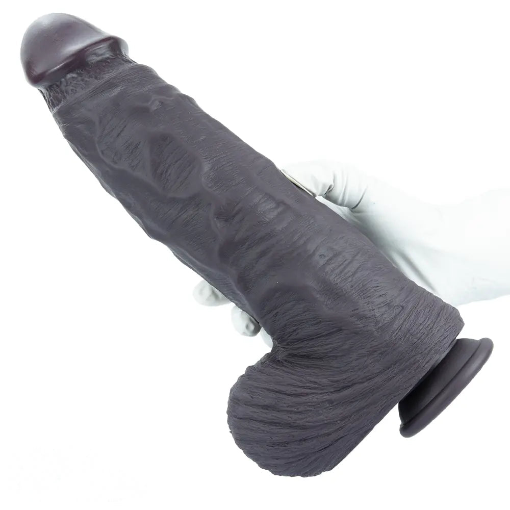 12.99in Huge Thick Lifelike Silicone Dildo Used to Stimulate Vaginal Anal Play