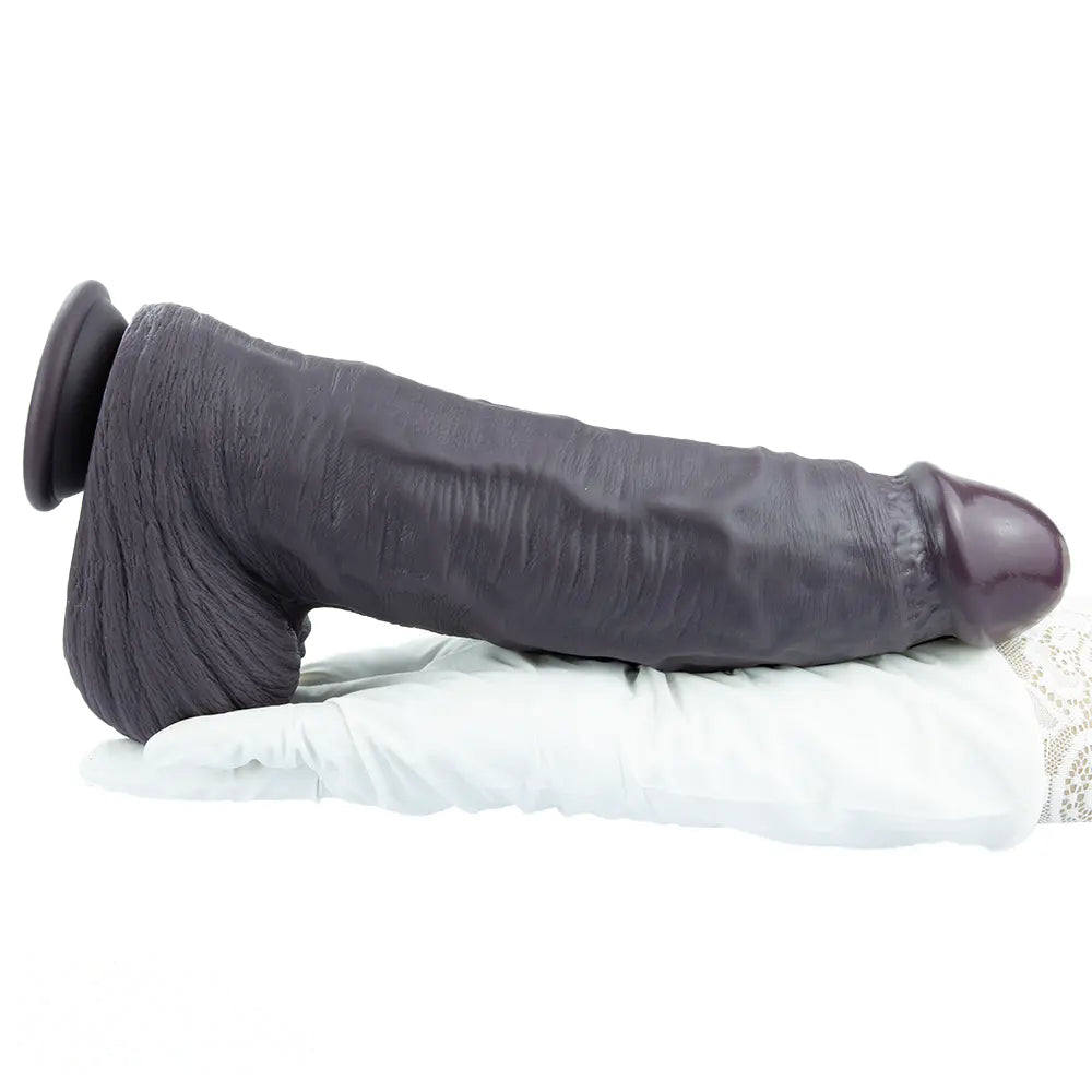 12.99in Huge Thick Lifelike Silicone Dildo Used to Stimulate Vaginal Anal Play