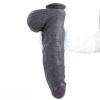 12.99in Huge Thick Lifelike Silicone Dildo Used to Stimulate Vaginal Anal Play