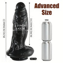 12.99in Thick Soft Huge Suction Cup Dildo For Women Men Hands-Free