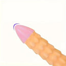 12.9in Big Spiked Long Skinny Dildo For Anus Stimulation With Sucker