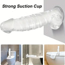 12.9in Realistic Spiral Big Women Dildo For Hands-Free G Spot Play