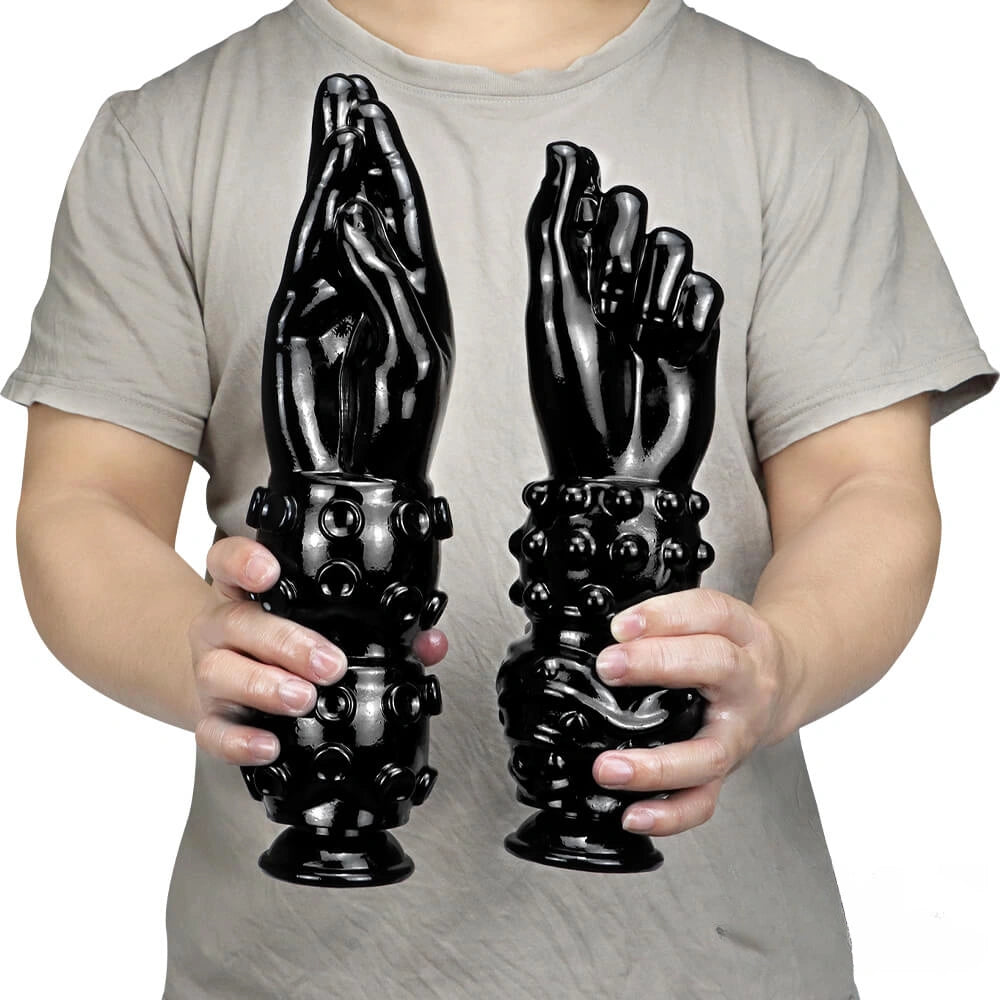 12in 10.43in Left Right Hands Fisting Dildo For Anal Expansion