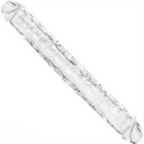 12in 13.58in 14.57in 17.13in Double-Ended Long Realistic Flexible Clear Dildo
