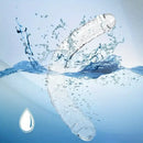 12in 13.58in 14.57in 17.13in Double-Ended Long Realistic Flexible Clear Dildo