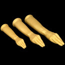 12in 14.17in 16.73in Gold Silicone Fisting Arm Ashes Grade Anal Plug Dildo