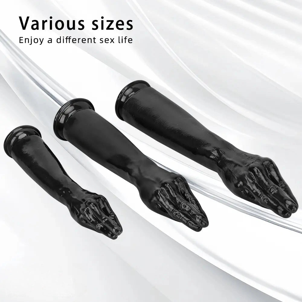 12in 14.17in 16.73in Three Sizes Fisting PVC Butt Plugs Dildo For Anal Expansion