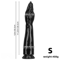 12in 14.17in 16.73in Three Sizes Fisting PVC Butt Plugs Dildo For Anal Expansion
