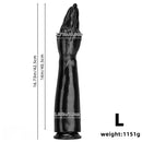 12in 14.17in 16.73in Three Sizes Fisting PVC Butt Plugs Dildo For Anal Expansion