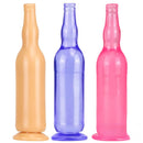 12in Beer Bottle Realistic Dildo Crystal See Through Dildo Sex Toy