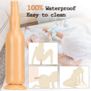 12in Beer Bottle Realistic Dildo Crystal See Through Dildo Sex Toy