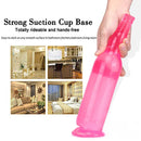 12in Beer Bottle Realistic Dildo Crystal See Through Dildo Sex Toy