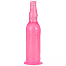 12in Beer Bottle Realistic Dildo Crystal See Through Dildo Sex Toy