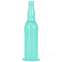 12in Beer Bottle Realistic Dildo Crystal See Through Dildo Sex Toy