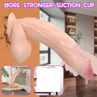 12in Big Realistic Dildo Huge Penis Dick Strong Suction Cup Sex Toy