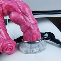 12in Big Silicone Soft Ejaculating Horse Cock knot Real Strap on Dildo