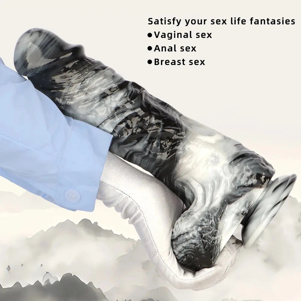 12in PVC Huge Thick Cock Dildo Penis Male Masturbator Adult Sex Toy