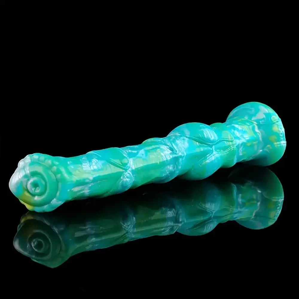 12in Silicone Animal Horse Cock Knot Large Dildo For Solo Play