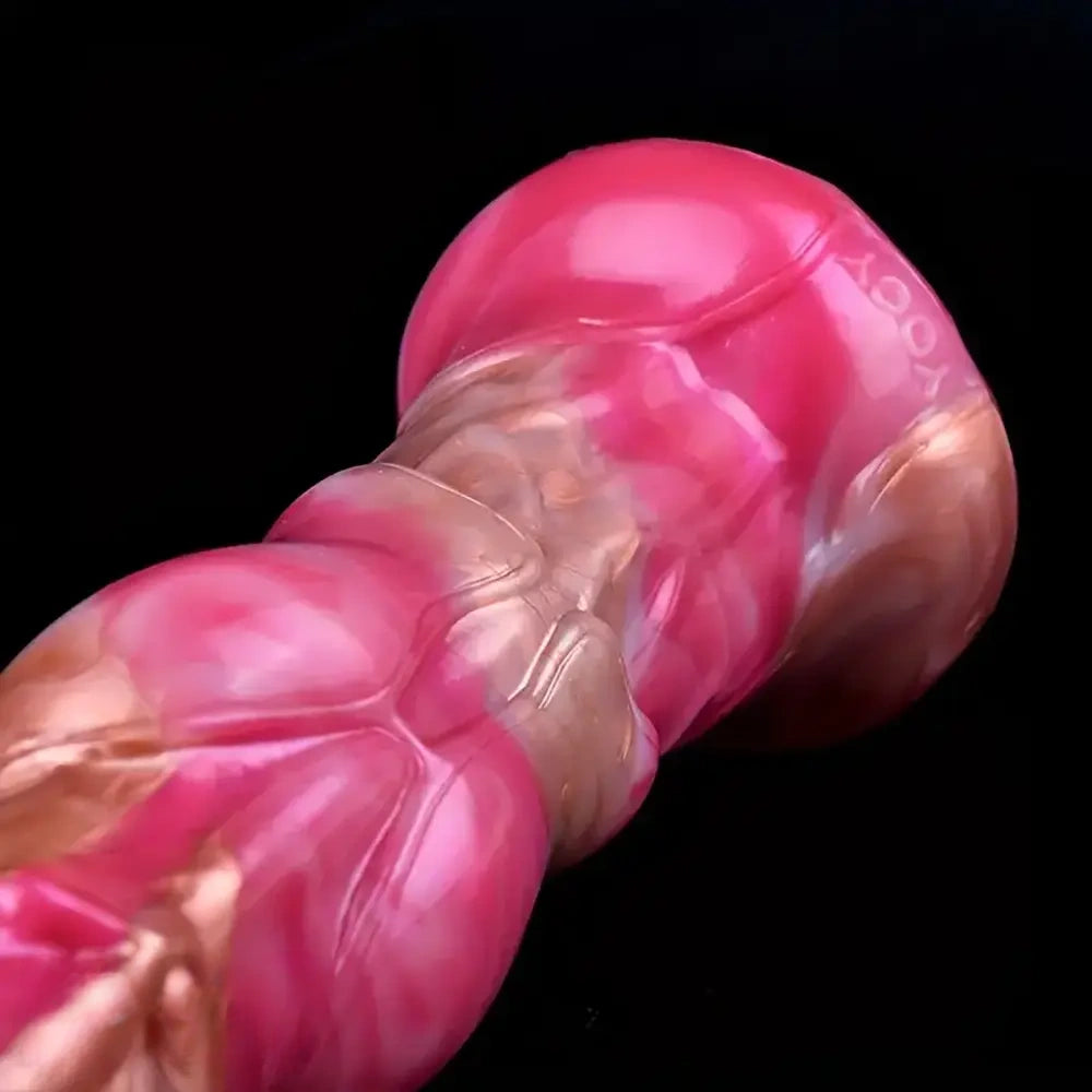 12in Silicone Animal Horse Cock Knot Large Dildo For Solo Play