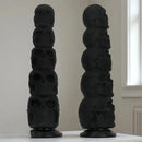 12in Silicone Skull Giant Penis Thick Huge Anal Plug Dildo For Fist Sex