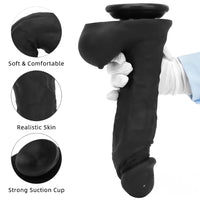 12in Soft Silicone Big Realistic Dildo For Women Masturbation Adult Sex