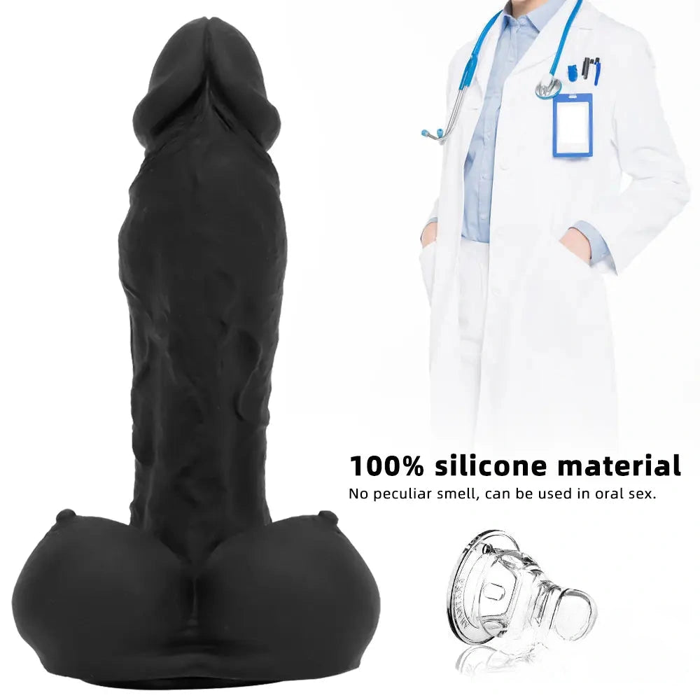 12in Soft Silicone Big Realistic Dildo For Women Masturbation Adult Sex