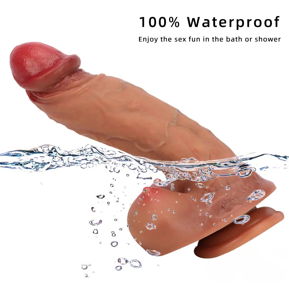 12in Soft Silicone Big Realistic Dildo For Women Masturbation Adult Sex