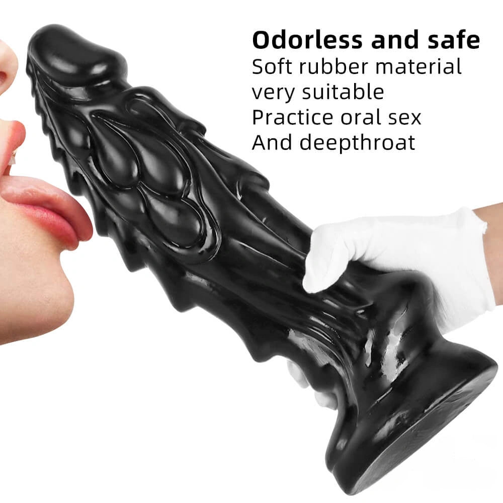 13.18in Dildo Weird Big Thick Realistic Dildo For Women Using