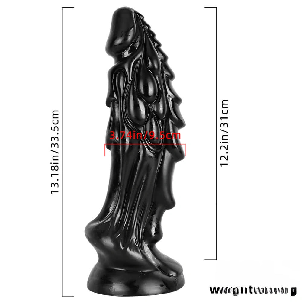 13.18in Dildo Weird Big Thick Realistic Dildo For Women Using