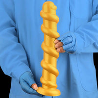 13.18in Gold Silicone Extra-long Thread Huge Dildo For Female Pleasure