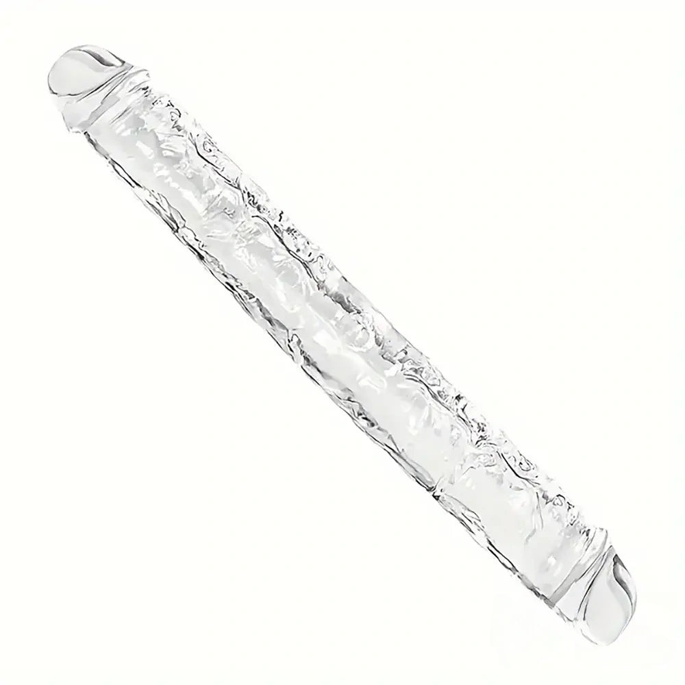 13.18in Realistic Double Headed Long Dildo For Female Male Love Pleasure