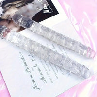 13.18in Realistic Double Headed Long Dildo For Female Male Love Pleasure
