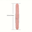 13.18in Realistic Double Headed Long Dildo For Female Male Love Pleasure