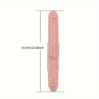 13.18in Realistic Double Headed Long Dildo For Female Male Love Pleasure