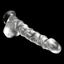 13.18in Realistic Soft Crystal Jelly Penis Trainer Transparent PVC Big Dildo